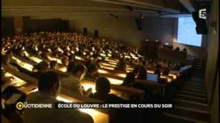 École du Louvre  le prestige en cours du soir [upl. by Eirok633]