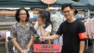 Can Singaporean Chinese Speak Chinese Prank [upl. by Hsirrehc]