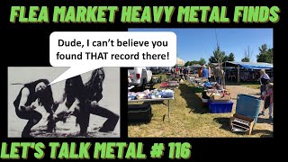 You Found WHAT at the Flea Market CD Haul and Classic Heavy Metal Vinyl LETS TALK METAL 116 [upl. by Denman]