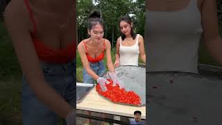 Home Made Chili Sauce Recipe cooking cookingvideo cookingshorts [upl. by Lulita158]