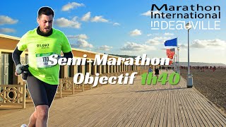 SemiMarathon de Deauville  OBJECTIF 1h40 [upl. by Reivaz27]