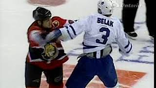 Brian McGrattan vs Wade Belak Round 2 [upl. by Hendrickson]