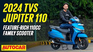 2024 TVS Jupiter 110  Price features variants and more  Walkaround  Autocar India [upl. by Varick]