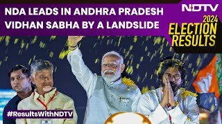 Andhra Pradesh Assembly Election Results  Early Trends In Favour Of BJP [upl. by Aridaj]