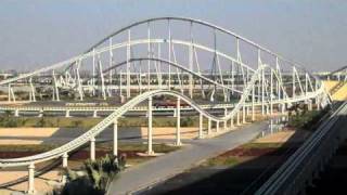 Worlds Fastest Roller Coaster  Abu Dhabi Ferrari World [upl. by Adnuahs]