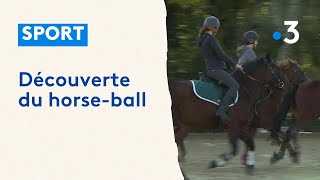 Découverte  le horseball un sport équestre étonnant [upl. by Jordon226]