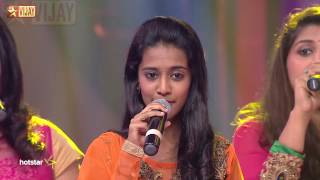 Super Singer Junior  An acapella performance dedicated to Chithra [upl. by Llezom]