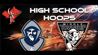 BASKETBALL St Augustine Prep vs Middle Twp 2023 [upl. by Viva]