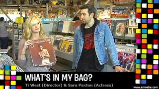 Ti West and Sara Paxton  Whats In My Bag [upl. by Kerns]