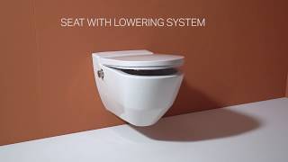 LAUFEN shower toilet Cleanet Navia  features amp benefits [upl. by Garwood]