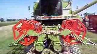 Claas Dominator demonstration  Groningen Netherlands 2007 [upl. by Mellisa]