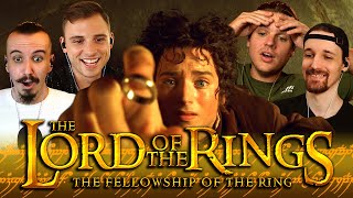 THE LORD OF THE RINGS THE FELLOWSHIP OF THE RING 2001 MOVIE REACTION  First Time Watching [upl. by Erlinna691]