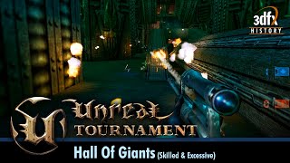 3dfx Voodoo 5 6000 AGP  Unreal Tournament  CTF  Hall of Giants Excessive Gameplay [upl. by Jeremie]