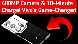 Vivo’s 400MP Camera Phone with 210W Charging – Full Charge in Just 10 Minutes [upl. by Driskill]