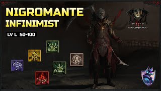 Diablo 4 BUILD del Nigromante INFINIMIST Season 2 diablo4 build guia [upl. by Darees]