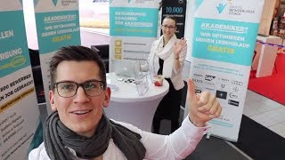 Jobmesse Dortmund VLOG  Gratis Bewerbungscoach  Behind the Scenes 2018 [upl. by Lindblad]