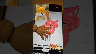 Tails x Gacha life girl kill funny animation memes [upl. by Clayson]