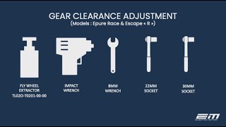 HOW TO ADJUST THE GEAR GAP [upl. by Yenoh]