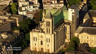 Aerial Footage  The Basilica Cathedral of SaintDenis  93 SeineSaintDenis [upl. by Maida]