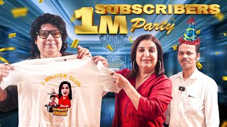 1 Million Milestone Celebration  Farah Khan Ne Fans Ko Diya Surprise  FarahKhanK [upl. by Ainoval]