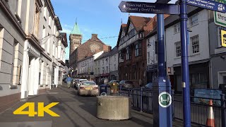 Abergavenny Walk Town Centre【4K】 [upl. by Faulkner]