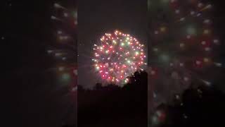 Höhen Brillantfeuerwerk beim Crailsheimer Fränkisches Volksfest 2024 [upl. by Duntson]