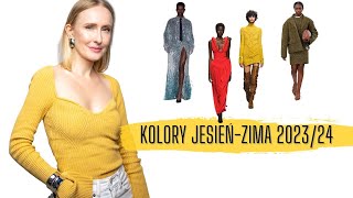 Trendy kolorystyczne na jesień i zimę 202324 [upl. by Cletus]