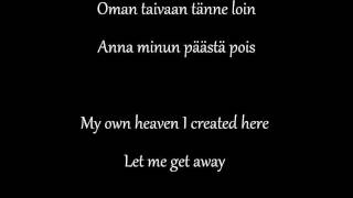 Nightwish  Kuolema Tekee Taiteilijan Lyrics [upl. by Leacock]