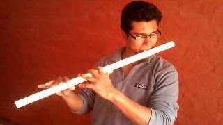 PVC flute demo [upl. by Aneerahs]