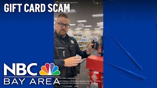 Pinole police send warning about new gift card scam [upl. by Gore]