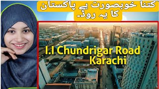 INDIAN REACTS TO CHUNDRIGAR RD KARACHIPAKISTAN  DRON VIEW [upl. by Kaplan481]