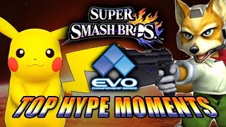 SMASH BROS MELEE at Evo 2014  Top Hypest Moments [upl. by Acenahs]