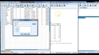 Kvantitativ metode SPSS  frekvenstabel omkodning index [upl. by Scrope]