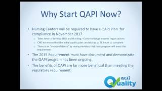 Building a Pathway from QAA to QAPI [upl. by Enairb]