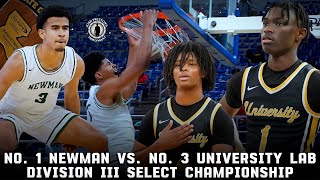 No 1 Newman vs No 3 University Lab HIGHLIGHTS  TopSeeded Greenies Go For a 3Peat [upl. by Papp]