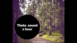 Theta sound 4 and 7 Hz  1 hour  The Silva Method Ireland [upl. by Nelak85]