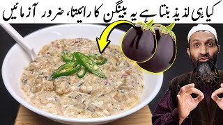 Baingan ka Raita Recipe by RecipeTrier بیگن کا رائتہ Aubergine  Egg plant Dip [upl. by Epuladaug]