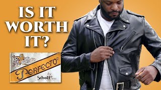 Schott Perfecto Motorcycle Jacket Is It Worth It Review [upl. by Anitrebla]