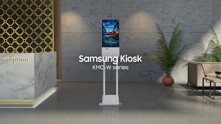 Kiosk Selfservice out of the box with Windows OS  Samsung [upl. by Zimmermann]