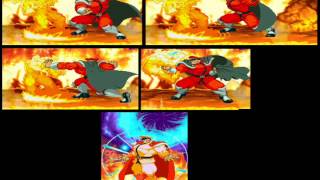 Darkstalkers Vs Street FighterBison Absorbs Pyron [upl. by Marozas]