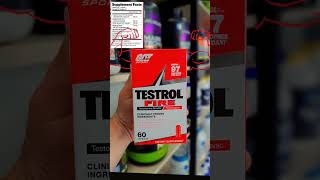 GAT Testrol Fire 🔥testosterone fatloss hormones gym bodybuilding fitness workout energy [upl. by Ashwin]