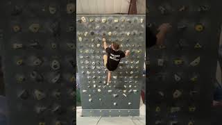 Gravitys Rainbow 2nd Try 2016 Moonboard 6b moonboard bouldering climbingmoonboardbenchmarks [upl. by Aleemaj821]