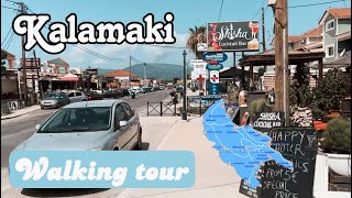 Kalamaki Zakynthos Walking Tour 4k [upl. by Xena628]