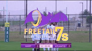 2021 FreeTail 7s 🦇  Cup Final Mens Highlights  Atlantis v Harpooners [upl. by Manwell813]