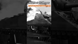 Panzerfaust ambushed 5 Sherman Tanks in 1944 [upl. by Yatnohs70]