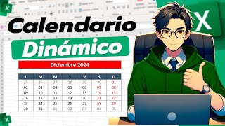 Cómo crear un Calendario Dinámico en Google Sheets [upl. by Lenod178]