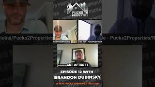 Brandon Dubinsky  Building a second career through real estate hockey realestate podcast [upl. by Alludba]