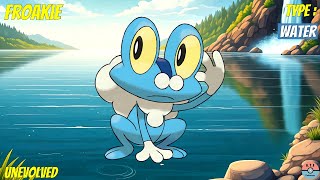 All Evolutions of Froakie [upl. by Ibur]