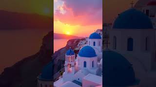 Santorini 🇬🇷 video viajes datoscuriosos comedy historia turismo [upl. by Ammann]