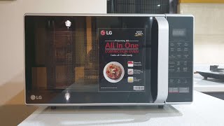 LG Microwave 28L  Convection  Grill  Unboxing and Demo 2024 [upl. by Neelehtak]